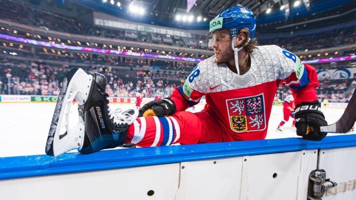 Pastrňák zvažuje účast na mistrovství světa. Rodinné radosti i neuzavřená sezona mu zamotaly plány